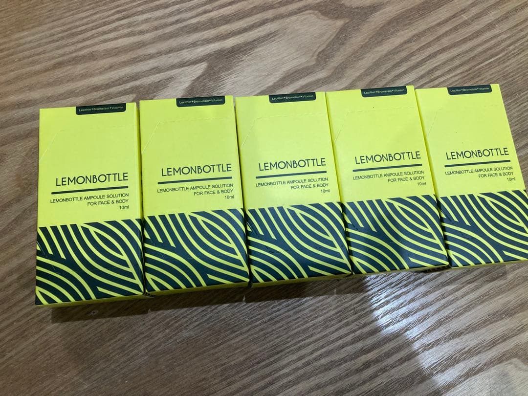 5本【即日発送】最安値・韓国発の新しい脂肪溶解LEMONBOTTLEレモンボトル