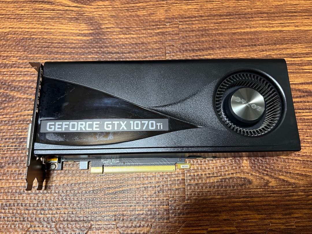【中古】ZOTAC GeForce GTX 1070 Ti 8GB