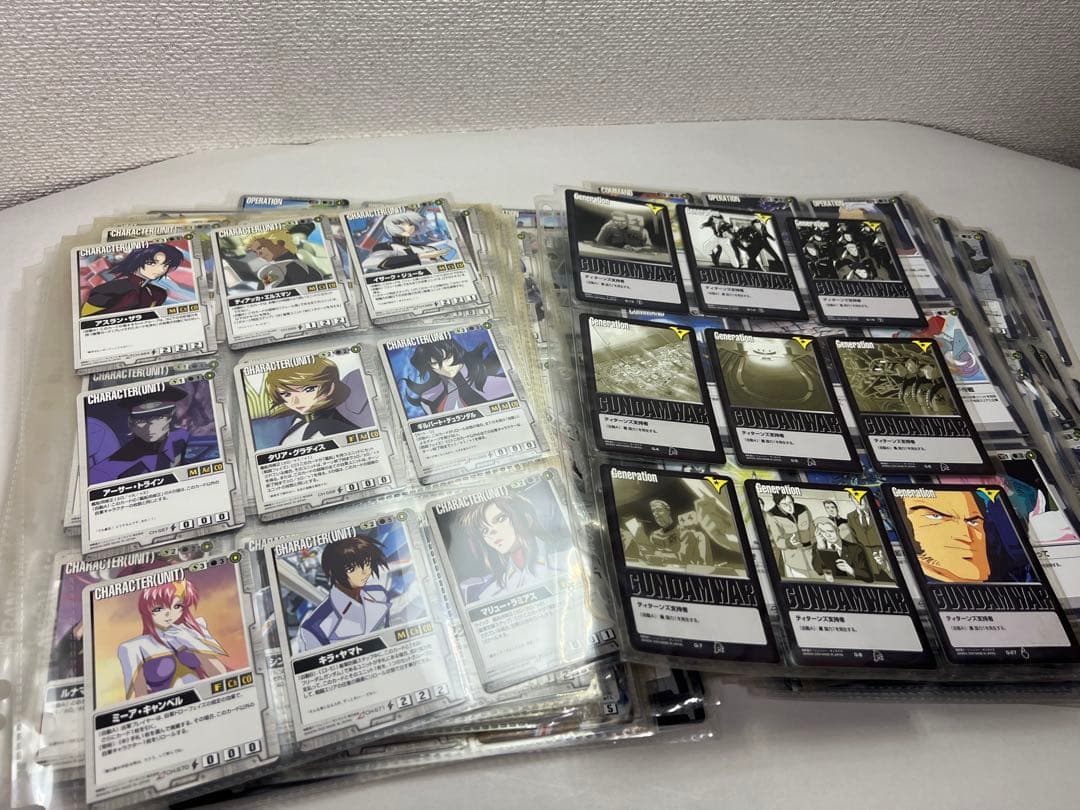 リ*ウ様 ガンダムウォー　2002〜　大量まとめ　コレクション　2500枚以上