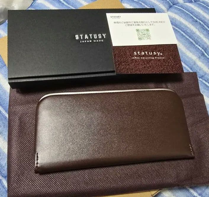 tem829　STATUSTY モカ 長財布