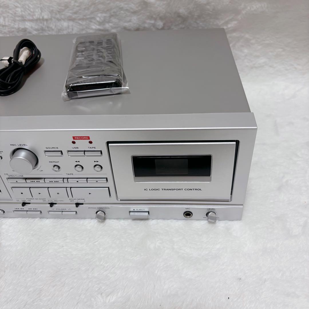 【美品】TEAC ティアック AD-850 カセットデッキ/CDプレーヤー