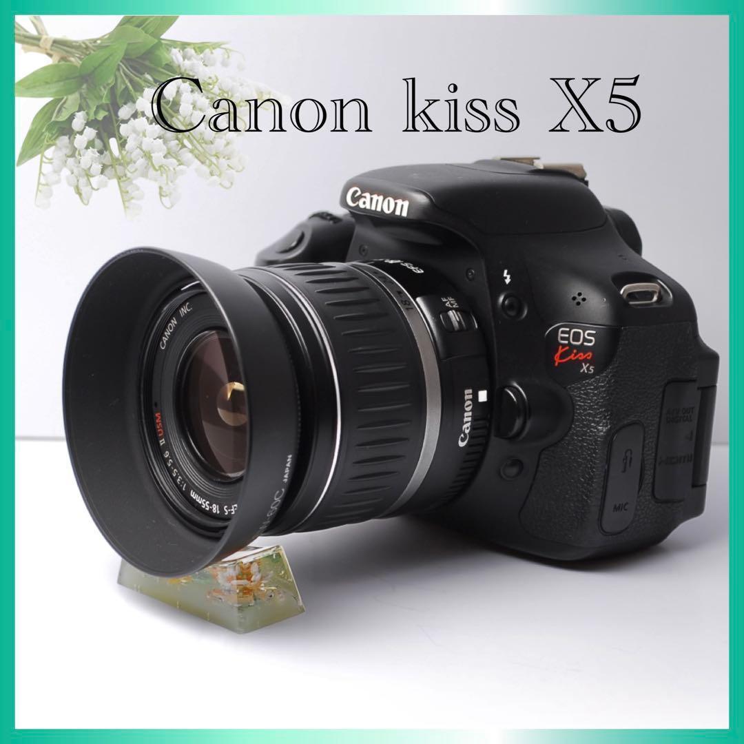 自撮りもできる☘️ Canon kiss X5 初心者　おすすめ　動画可