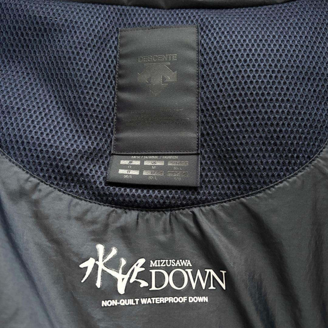 デサントオルテライン VECTOR ダウンジャケット ダークネイビー O