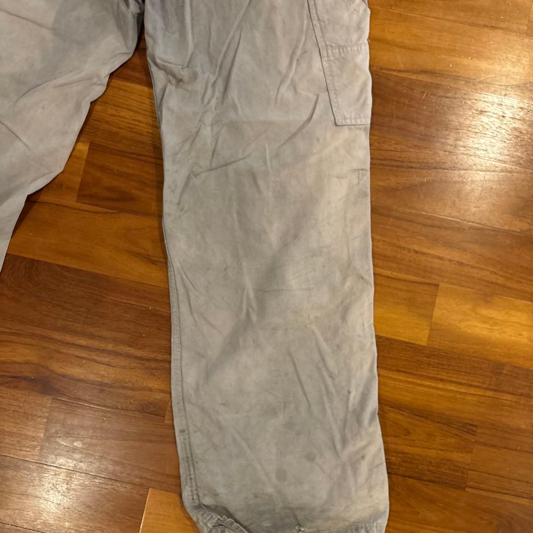 Carhartt ハートタグ ライトグレー オーバーオール　40s 50s