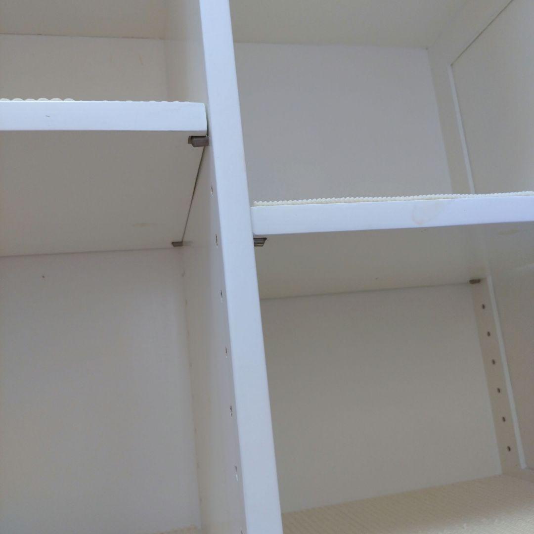 姫系　プリンセス　家具　ホワイト　木製　キャビネット　本棚　子供部屋　送料込み