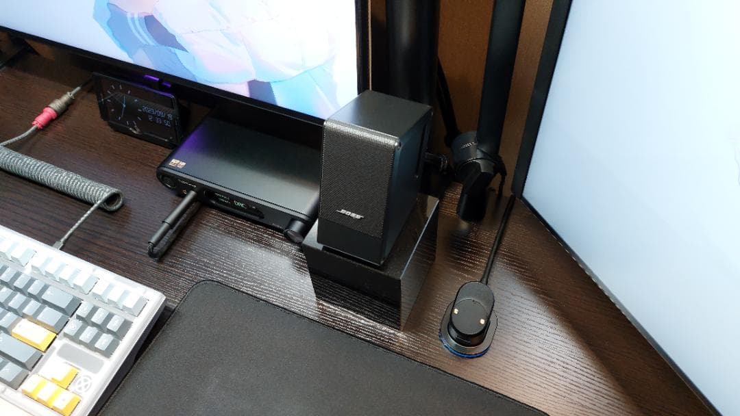 Bose M2 スピーカー ブラック 美品 黒御影石インシュレーター付き