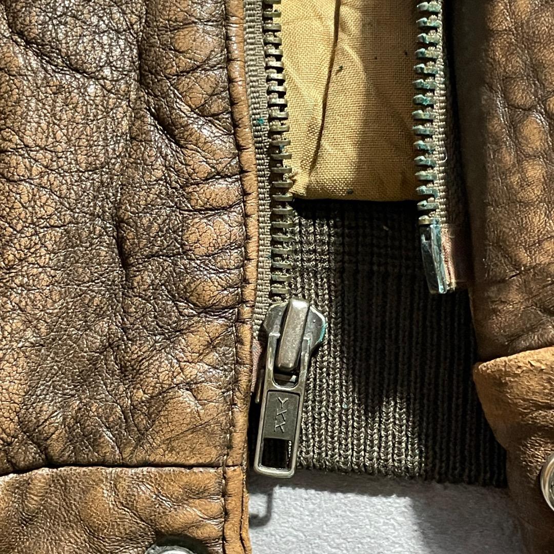 90s StJohn'sBay セントジョンズベイ A2 レザージャケット