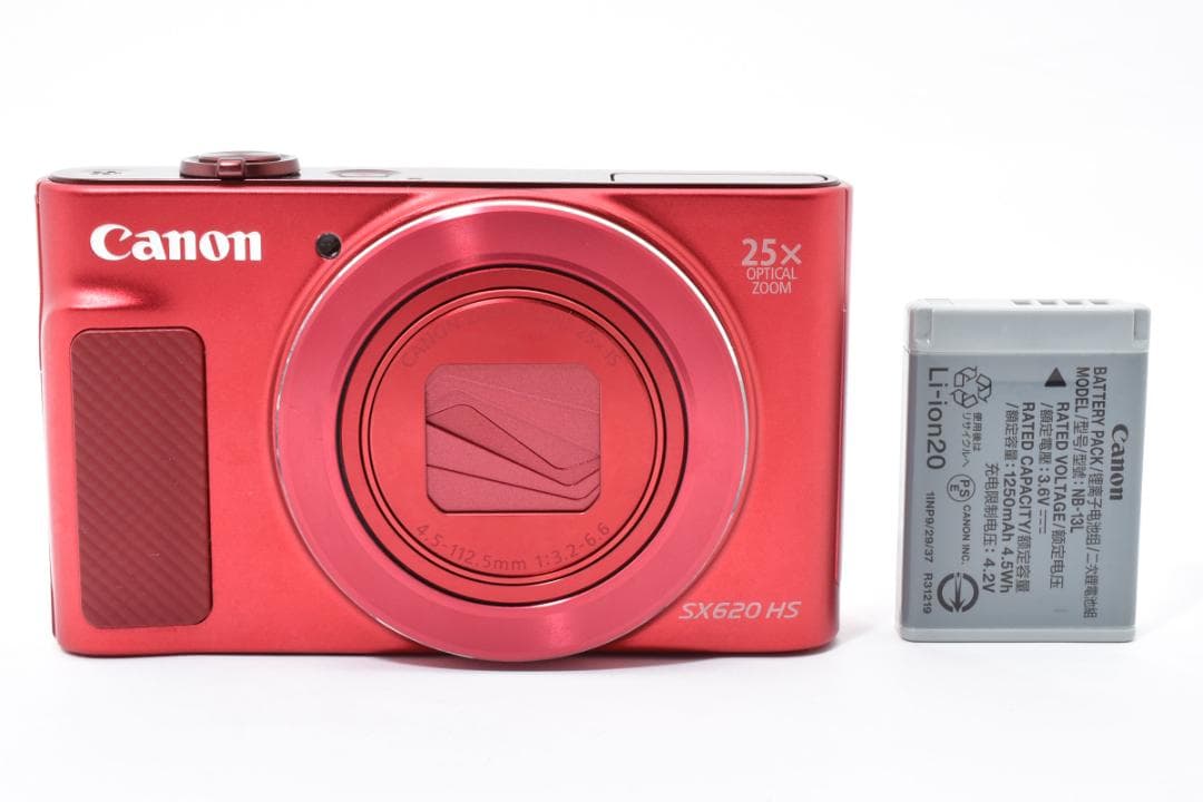極美品 キャノン Canon Power Shot SX620HSレッド#470