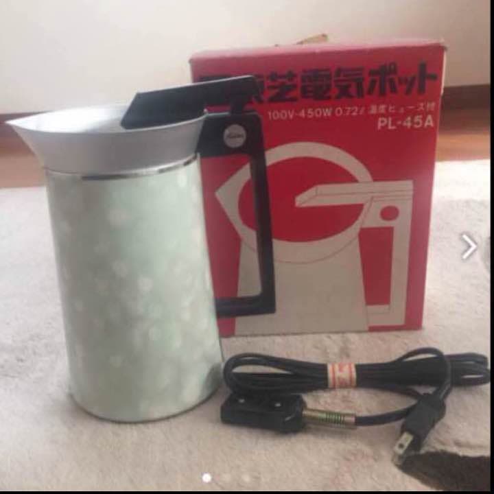 レア品❗️☆昭和レトロ☆東芝電気ポット送料込み❗️