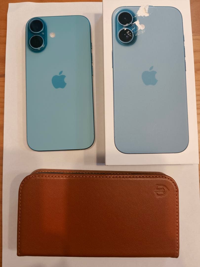 【極美品】iPhone 16 256GB ティール SIMフリー