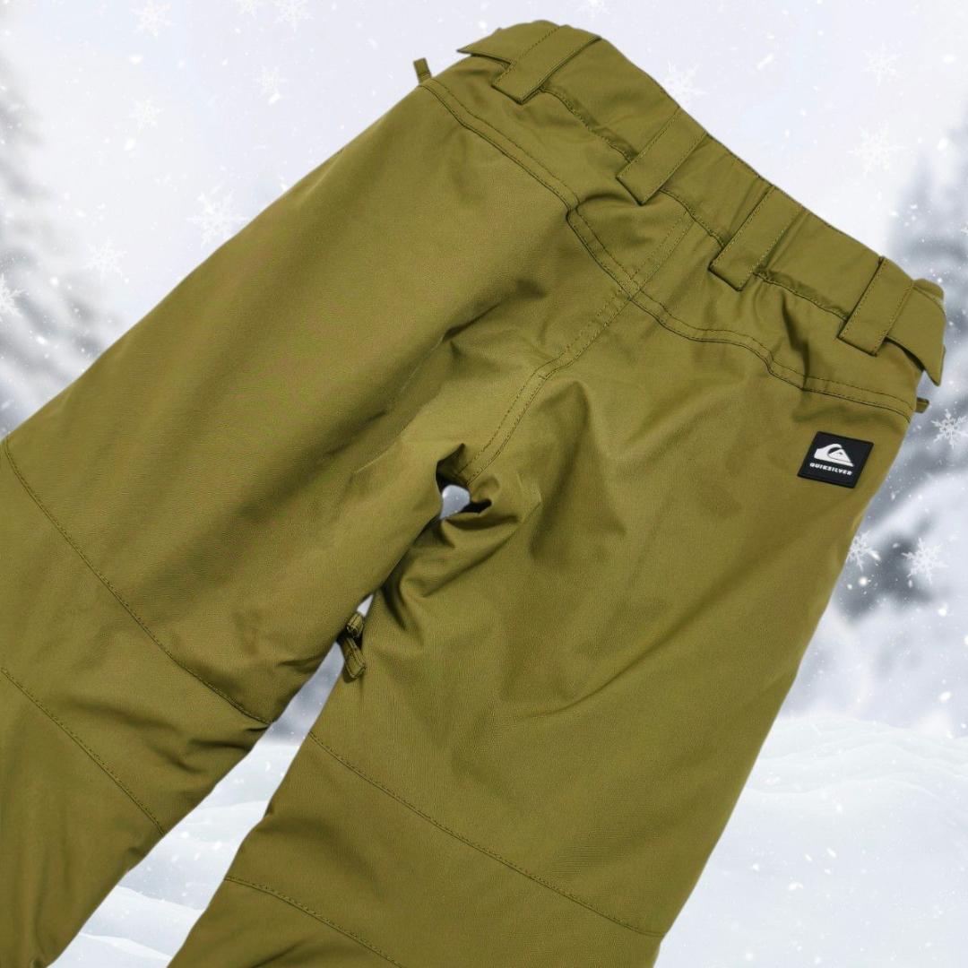 【最終値下】未使用級 QUIKSILVER スノボウェア 上下セット 130