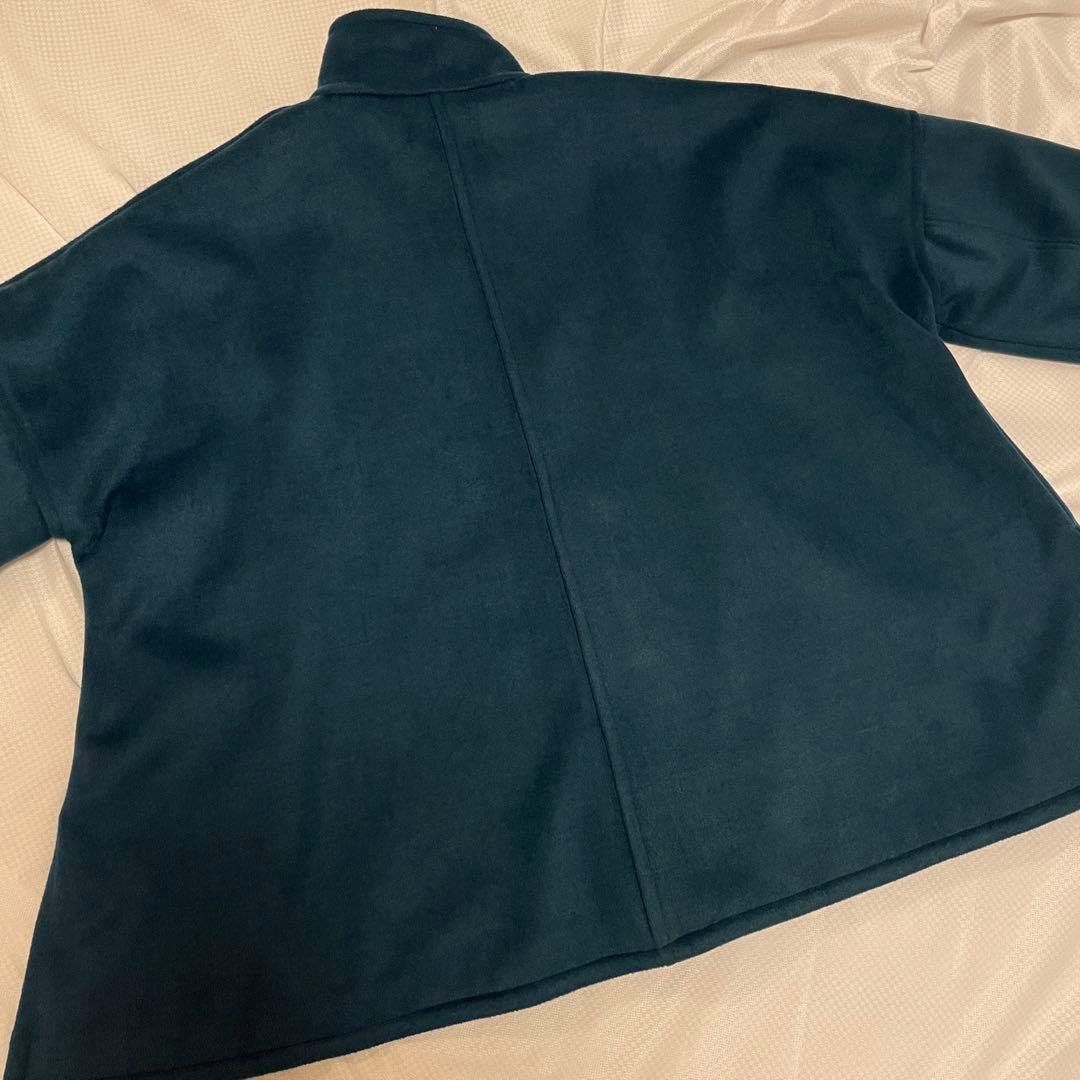 【美品】ふじあみ unof コート ブルー