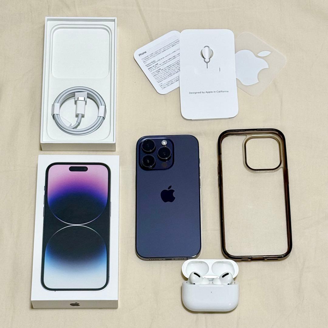 [Airpods Pro付][美品]iPhone14 Pro 512gb