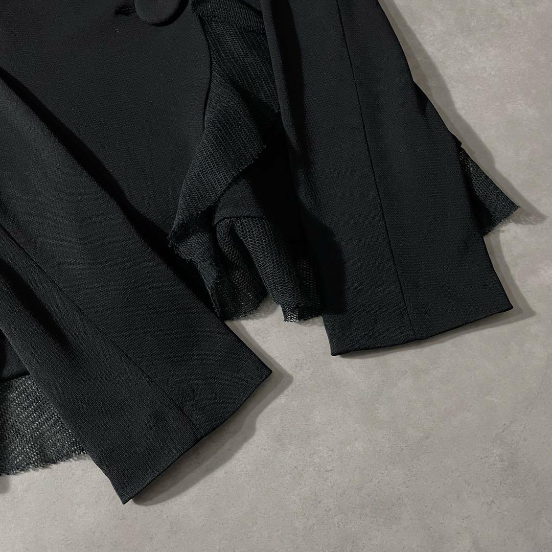 Emporio Armani sheer frills jacket イタリア製