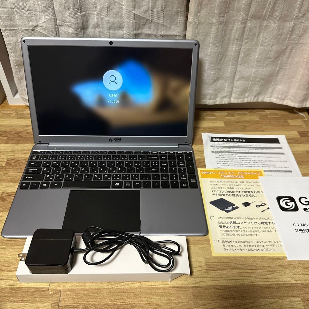 GM -JAPAN GLM-15-256-P　ノートパソコン