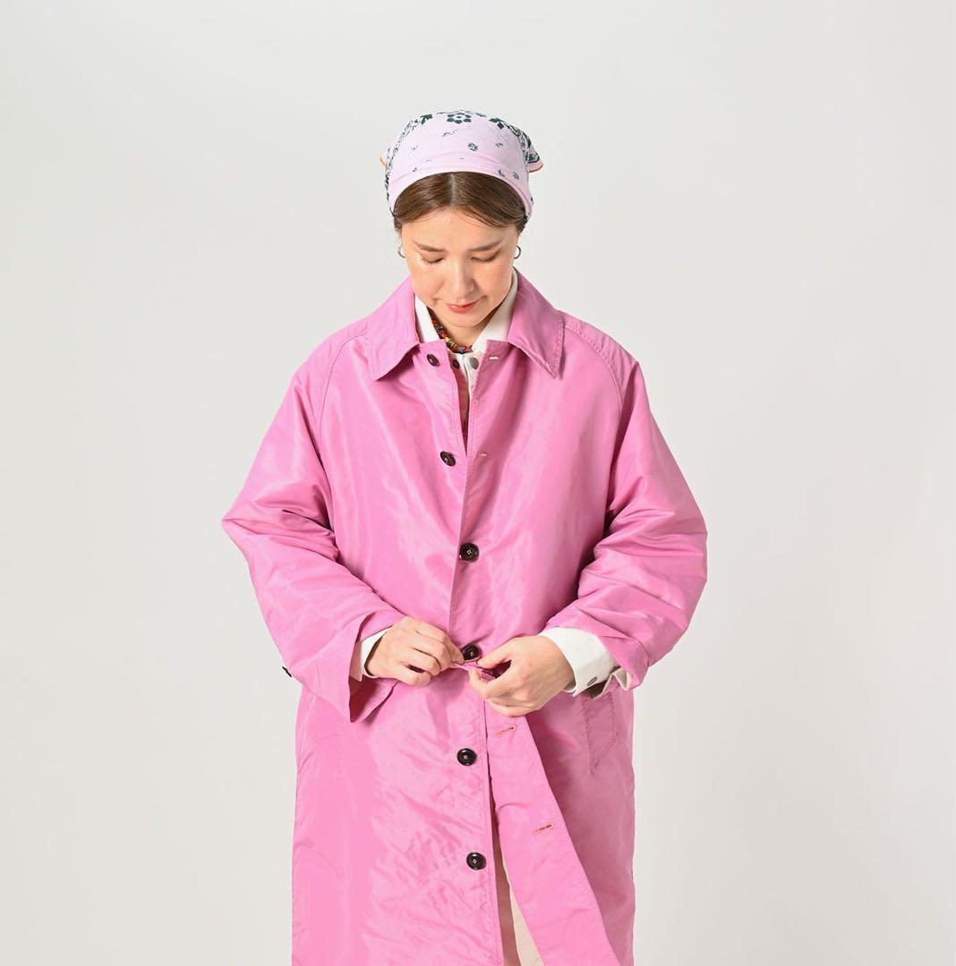 45R ナイロンの908ステンカラーコート