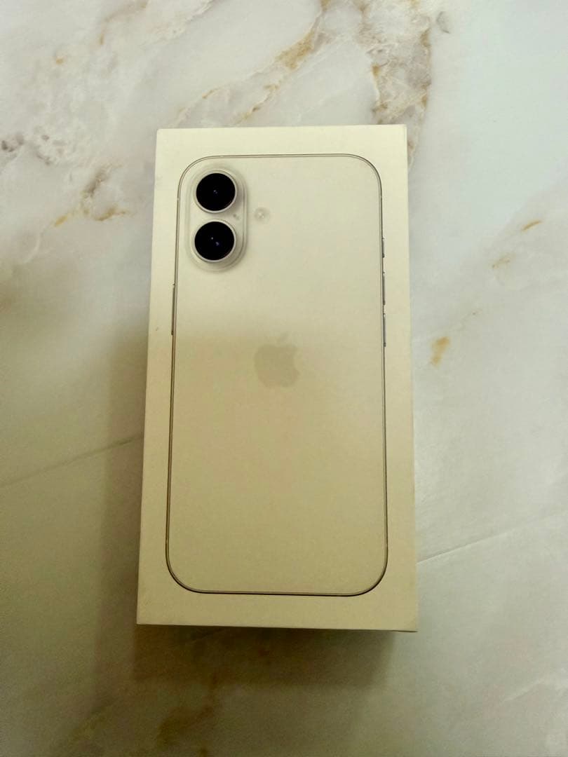 Apple iPhone16 128GB ホワイト本体