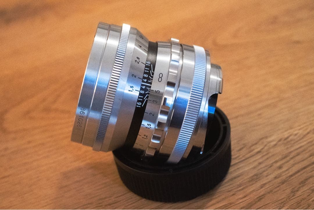 NOKTON 50mm F1.5 Aspherical VM　フォクトレンダー