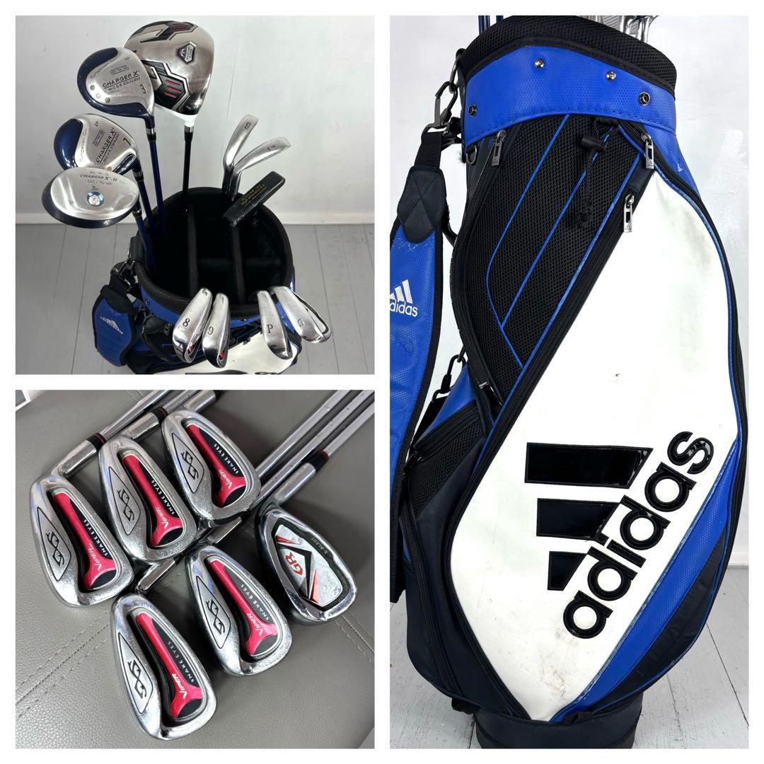 本格派 メンズゴルフクラブ 11本 フルセット ゴルフセット お試し 初心者向け