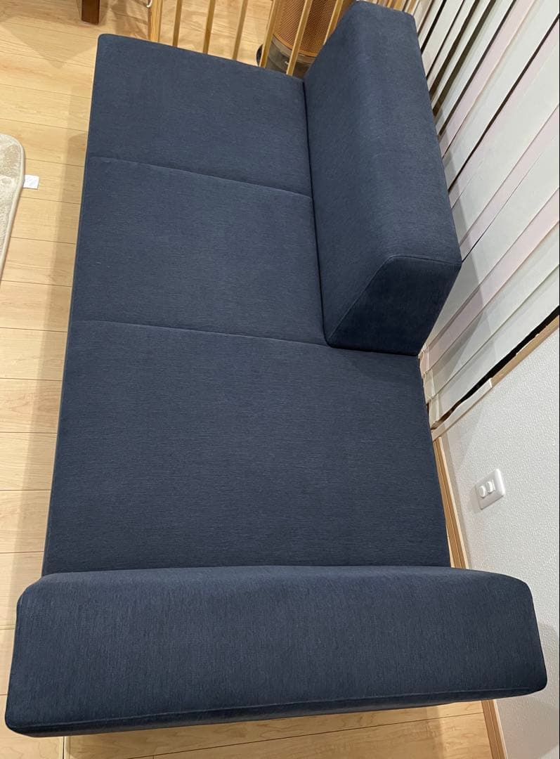 【値下げ交渉歓迎】フランネルソファ　PIVO 2.5人掛け