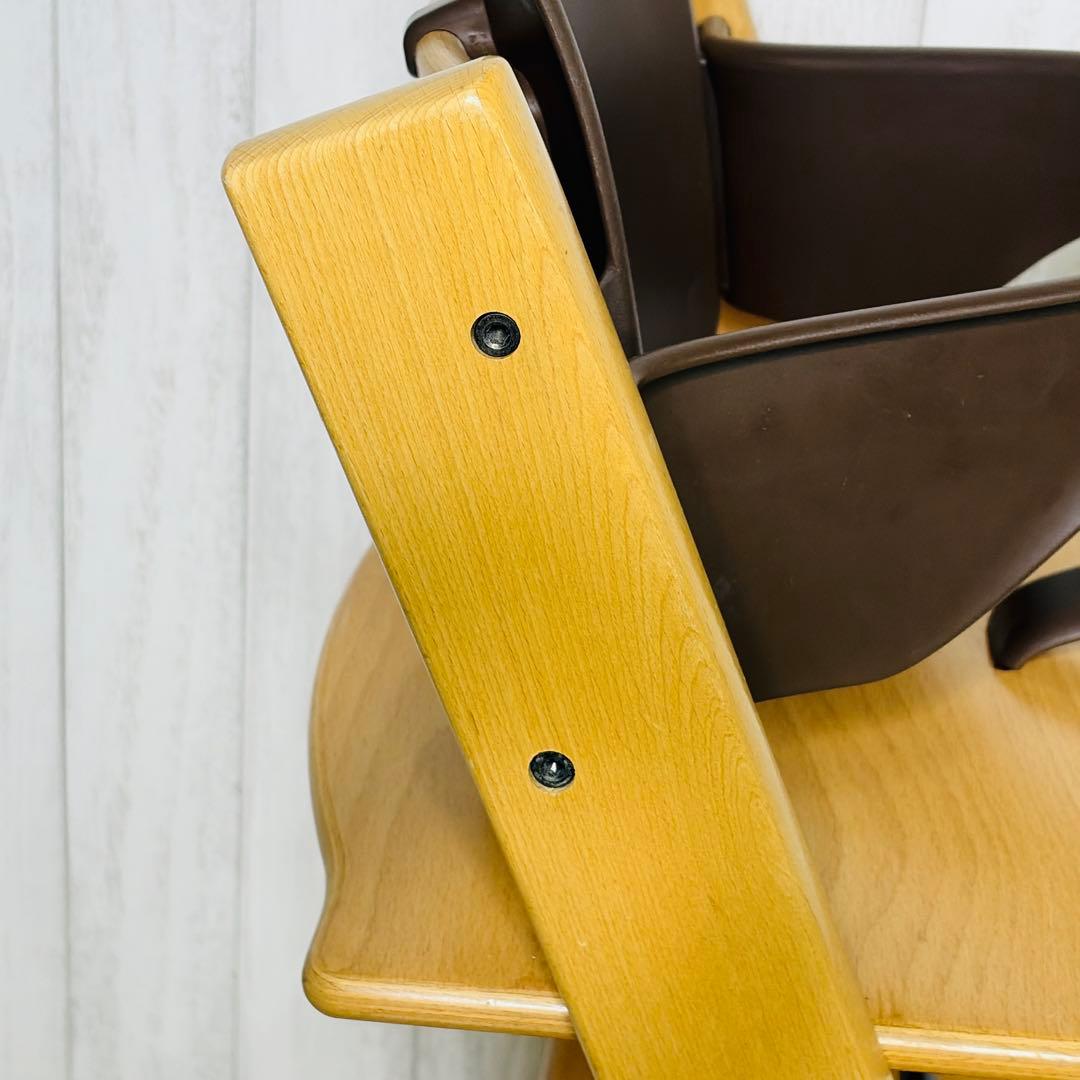 【美品】ストッケ トリップ トラップ ベビーチェア シリアル6 ベビーセット付き