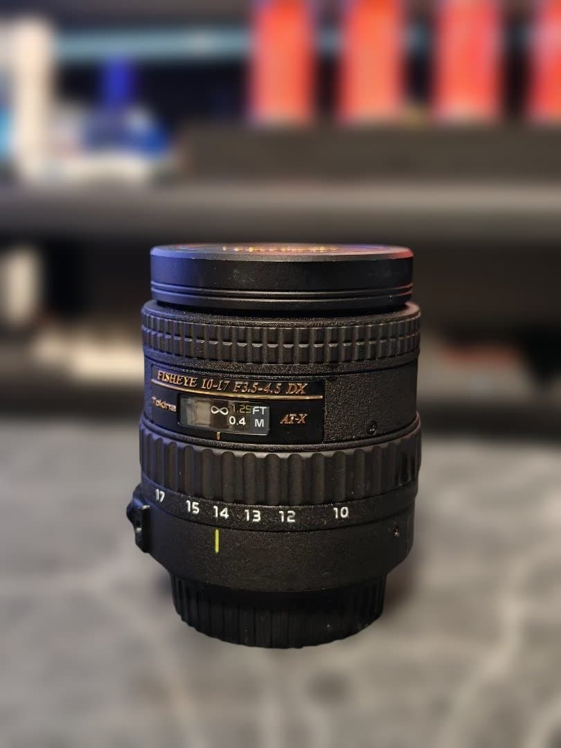 Tokina 10-17mm F3.5-4.5 Fish eye EFマウント