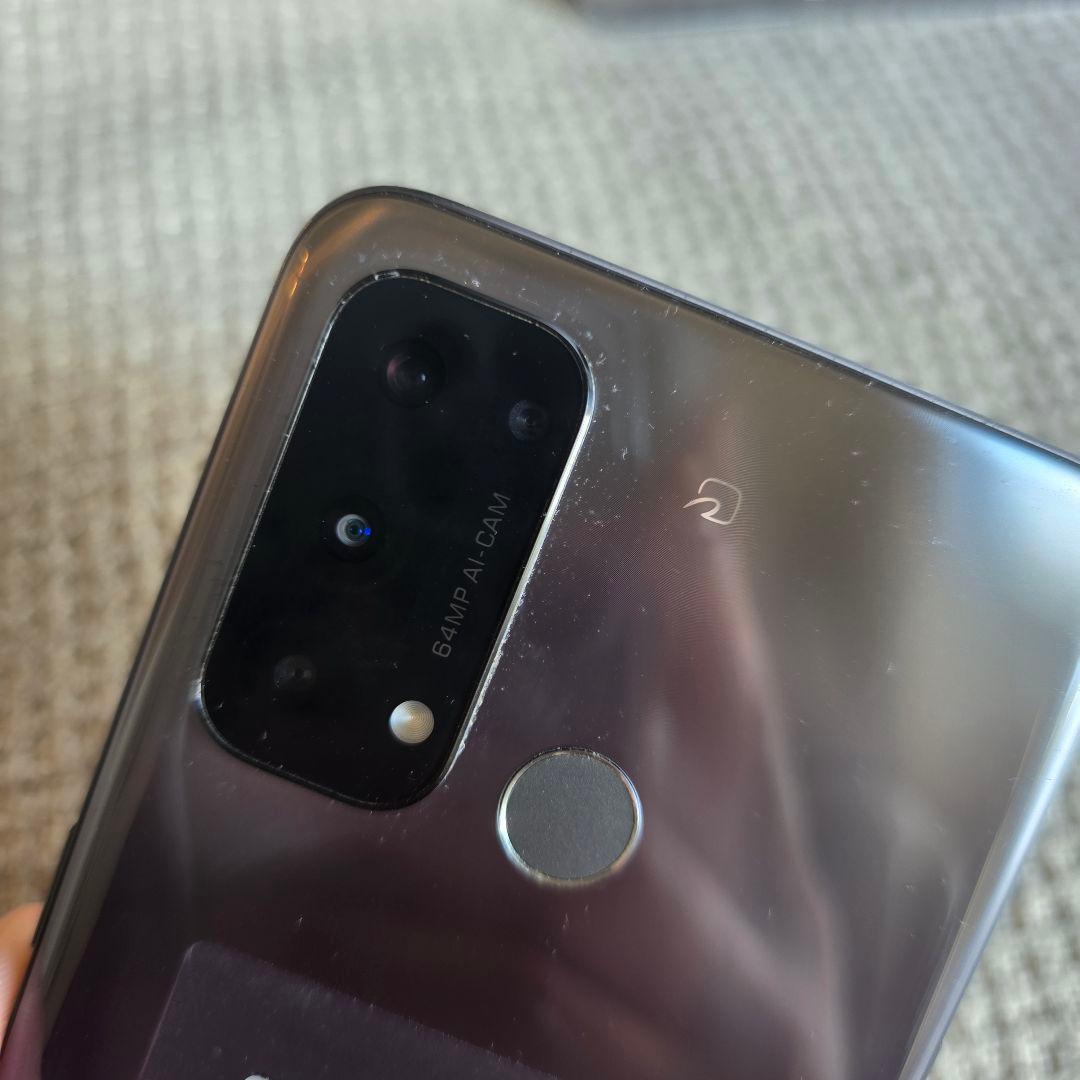 OPPO Reno5 Aシルバーブラック 128GB 楽天モバイル SIMフリー