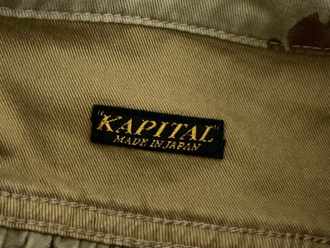 3yoi KAPITAL キャピタル フェザーカモ ジプシー ジャケット