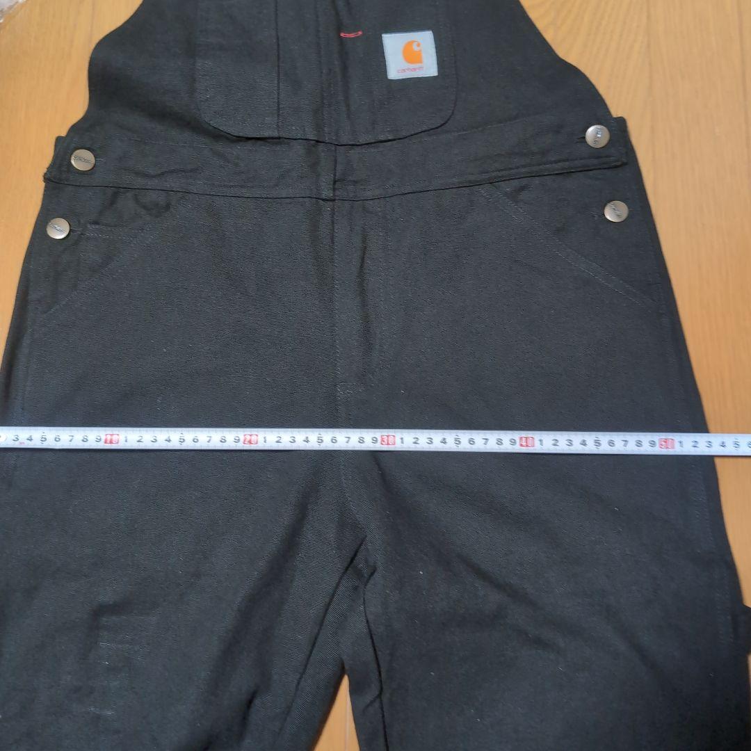 カーハート　オーバーオールMサイズ 美品 ブラック