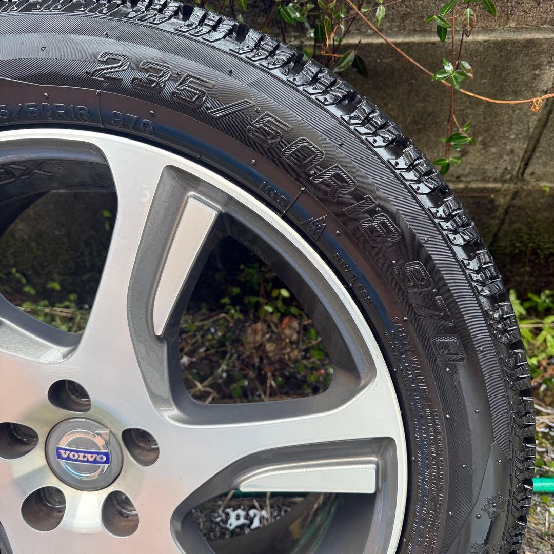①【送料込】235/50 R18 スタッドレス VOLVO XC70 4本set