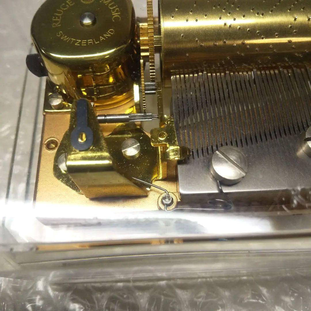 REUGE MUSIC オルゴール 36弁 アクリルケース リュージュ