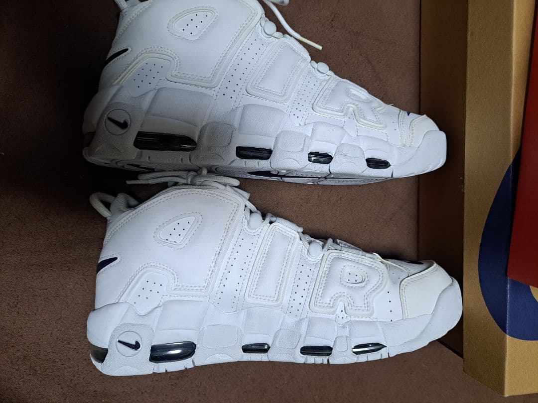 NIKE エアモア アップテンポ ホワイト 28