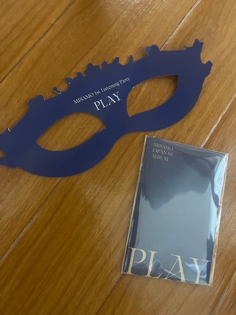 MISAMO ミサモ　リスニングパーティー 新品未開封　カード 配布物仮面付