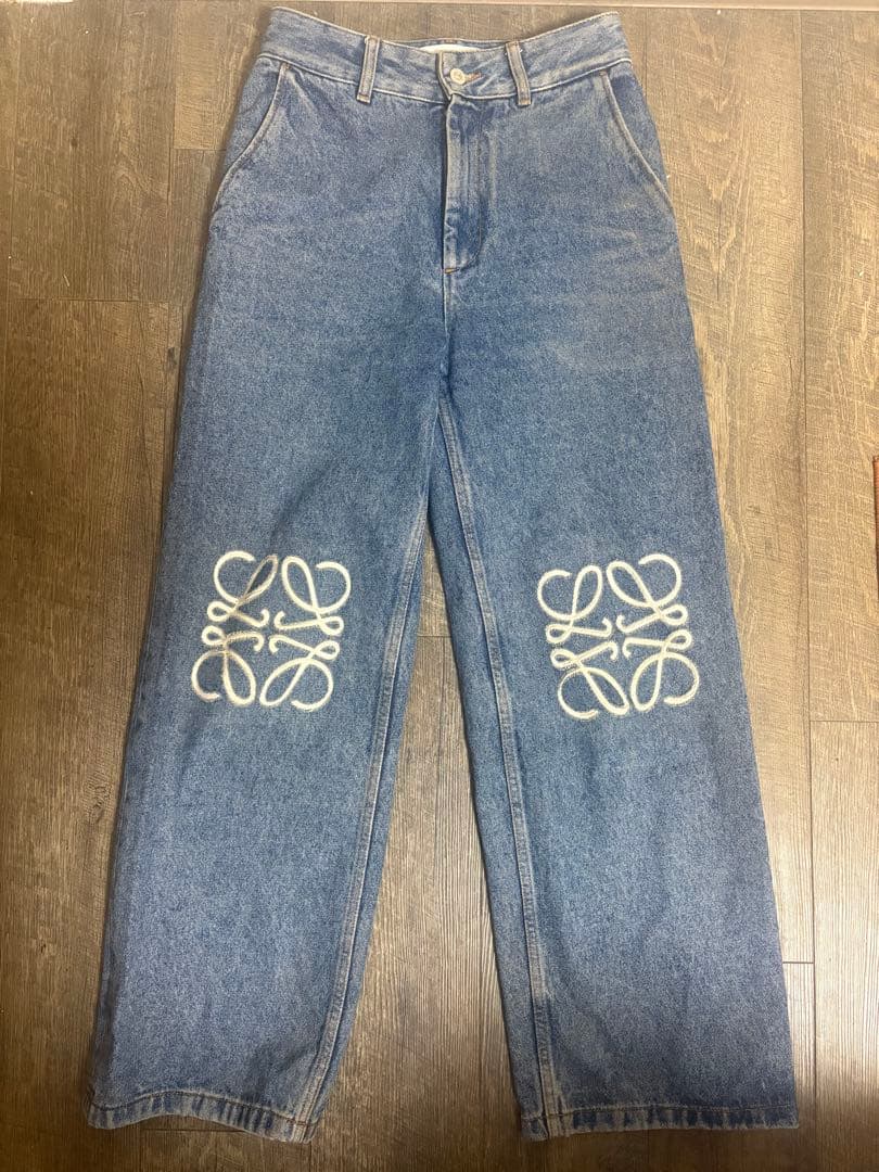【美品】LOEWE ロエベ　アナグラムデニム　サイズ32