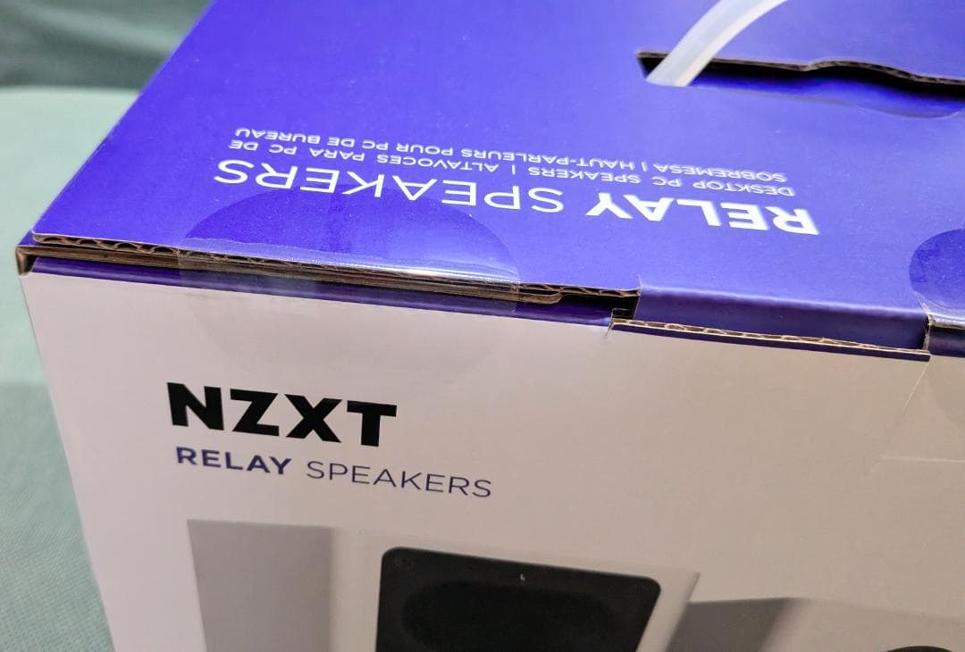 新品未開封　NZXT Relay Speakers