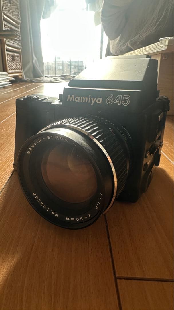 Mamiya 645 フィルムカメラ 80mm f/1.9