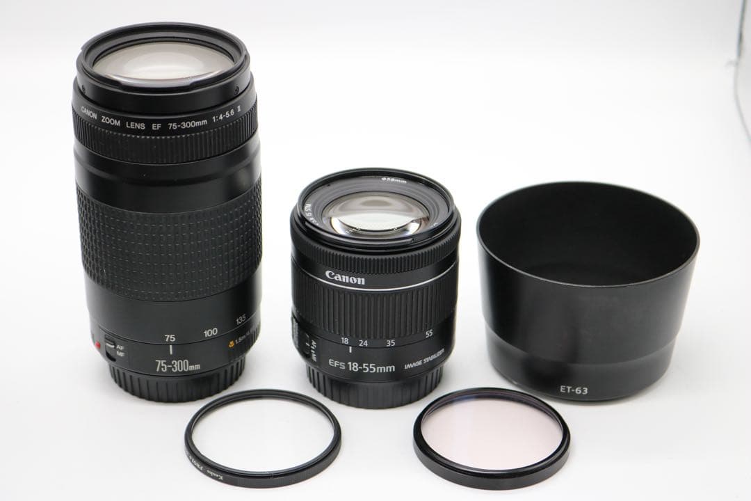 超美品 【Canon EOS Kiss X9 ダブルレンズセット】 安心保証◎