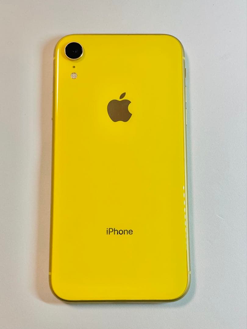 iPhone XR イエロー　本体　128GB