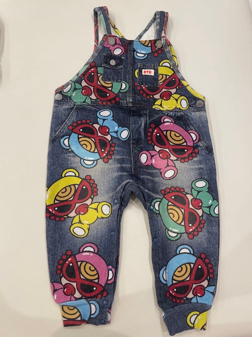 ヒスミニ 本物サロペット テディ90cm