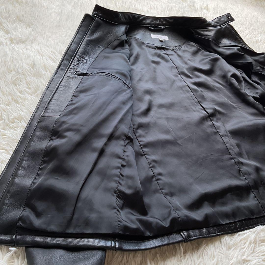 美品✨BEAUTY&YOUTH ユナイテッドアローズ　レザージャケット　シングル