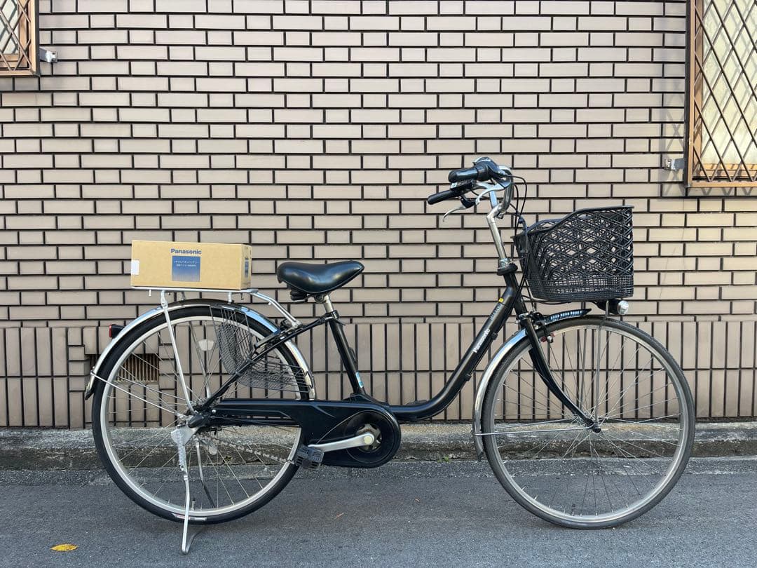 新品バッテリー8.9ahパナソニック電動アシスト自転車26インチ