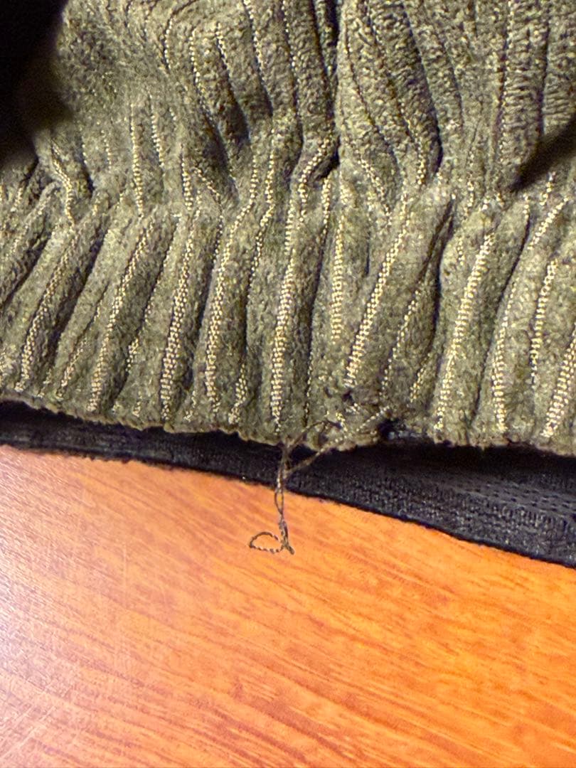 VEST DEEP コーデュロイジャケット XXL オリーブグリーン