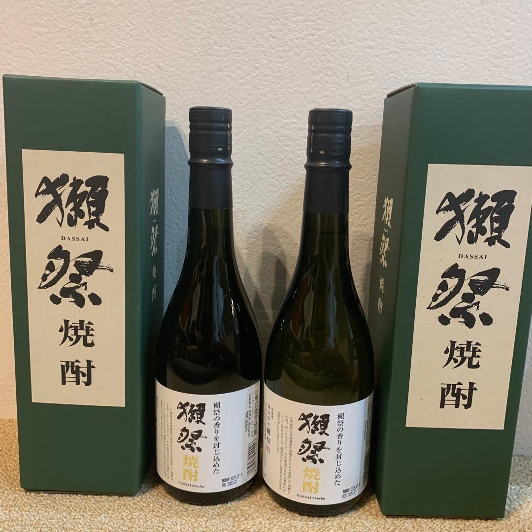 【最新2025年7月製造】獺祭の酒粕から生まれた焼酎　720ml 2本