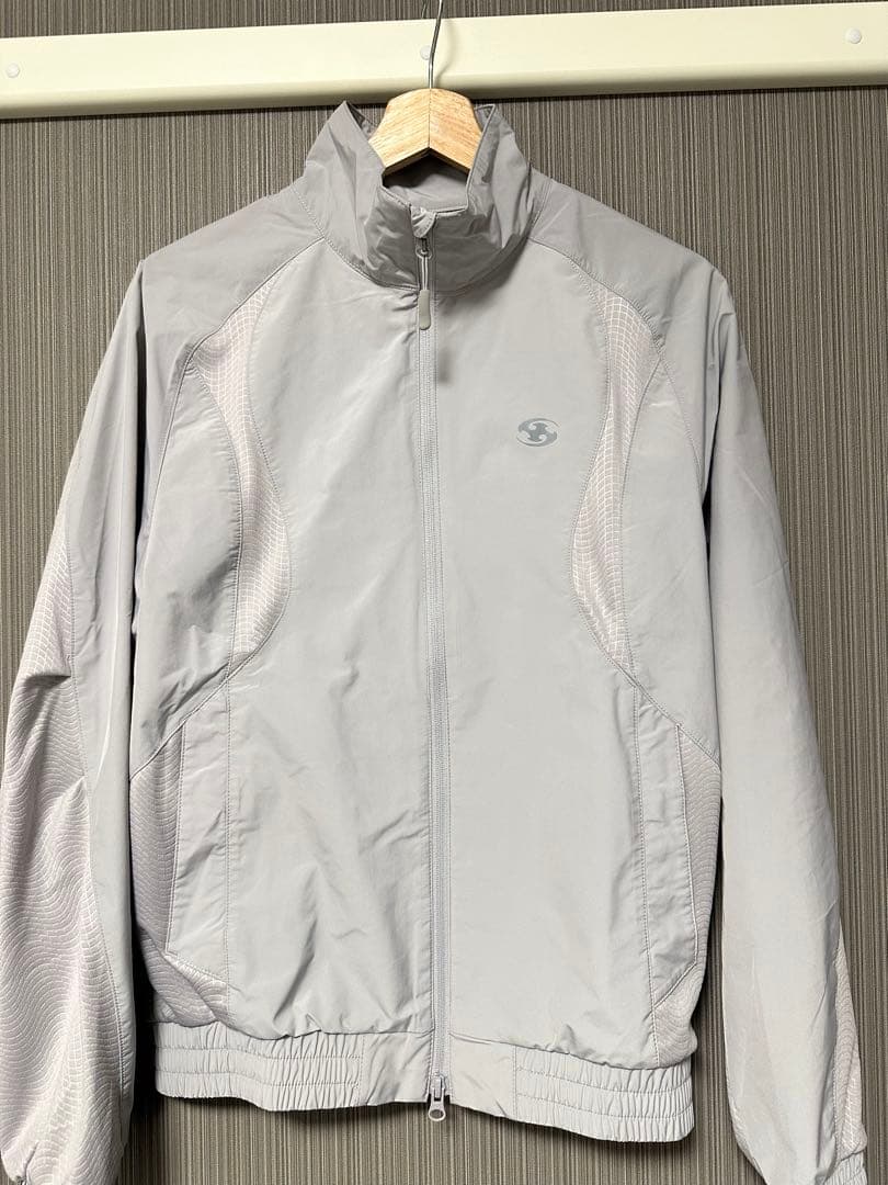 SAN SAN GEAR 【25SS】ナイロントラックジャケット / グレーS