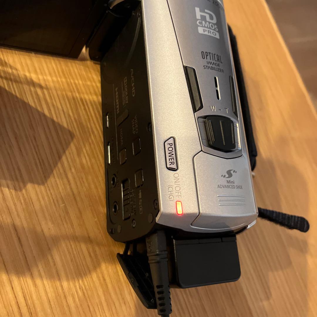 箱付きCanon iVIS HF M51 ビデオカメラ本体 予備バッテリー付