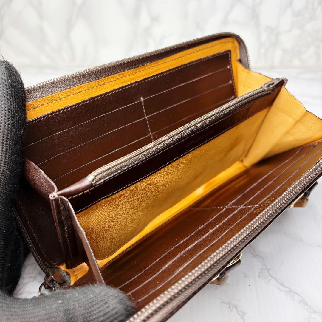 01 GUCCI 3WAY ハンドバッグ ショルダー 長財布 バンブー xg6