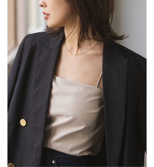 【新品未使用】NOBLE　バックラインスイマーキャミ　ベージュ