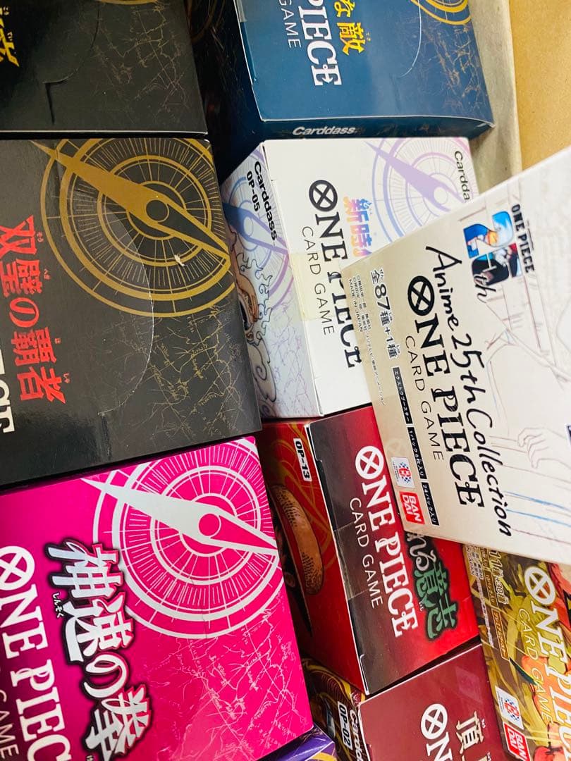 ワンピースカード　未開封BOX 22日まで