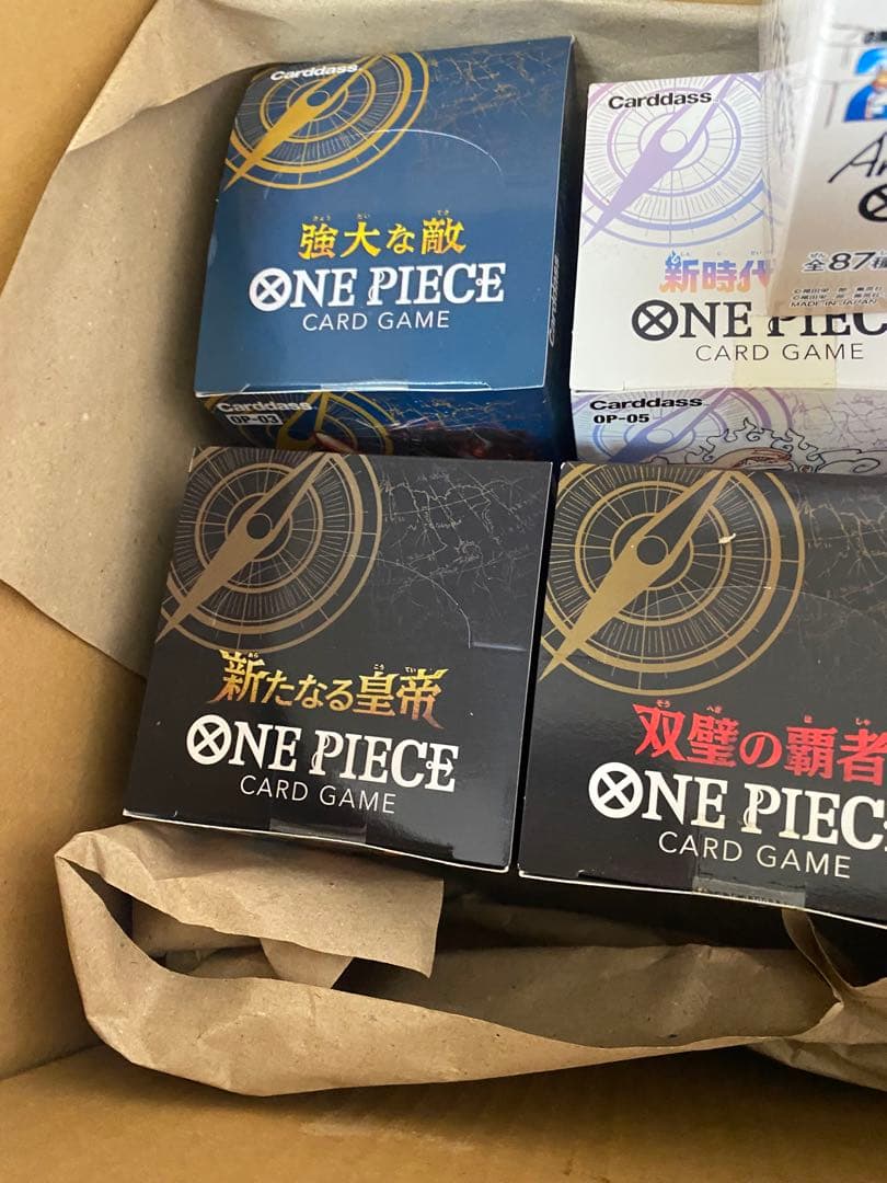 ワンピースカード　未開封BOX 22日まで