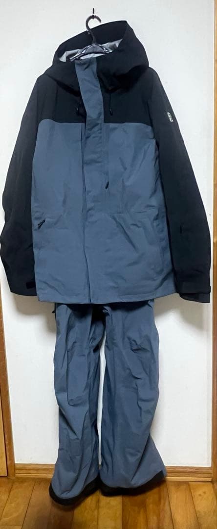 アンファッジunfudgeGENTLEジャケット ビブパンツ22-23XL